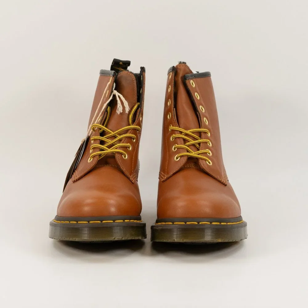 Dr Marten's Men's 1460 Blizzard Wintergrip Lace Up Tan Boots 26860220 Multi Size